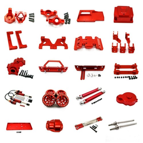 Alloy metal upgrade - metal, red