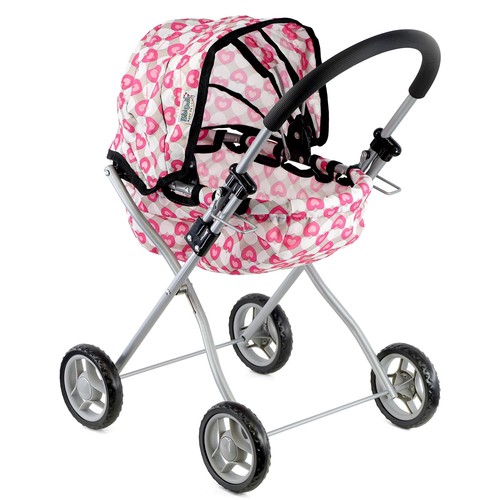 Classic baby doll - baby, pram