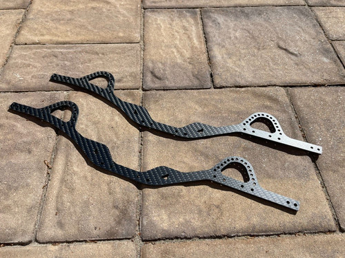 Carbon fiber lcg chassis frame - carbon,