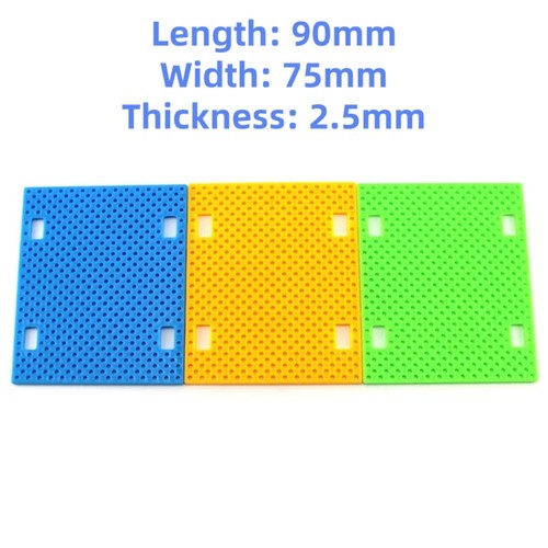 2pcs 75mm plastic plate - 90*75mm,